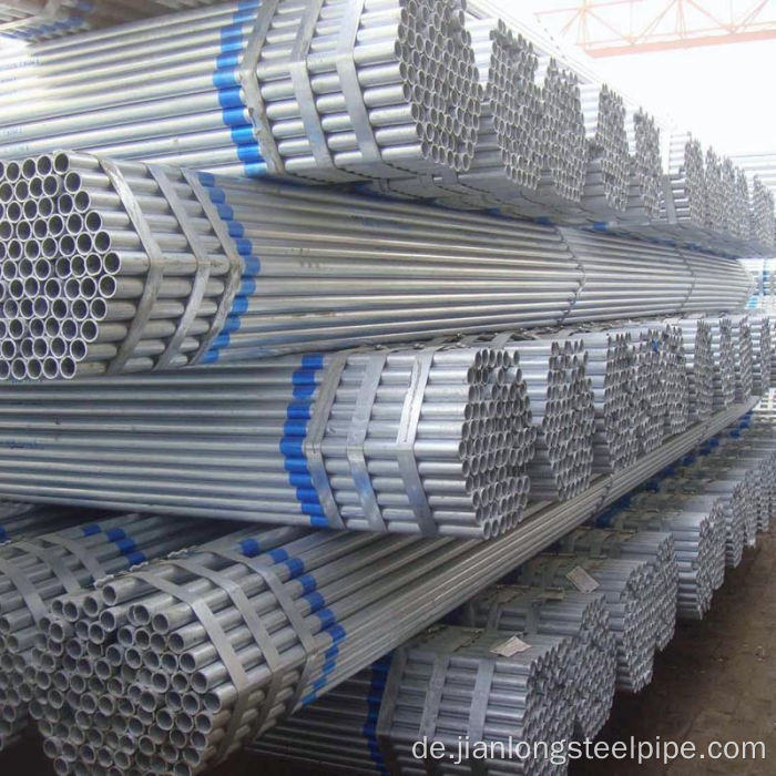 EN10219 verzinktes geschweißtes Rohr